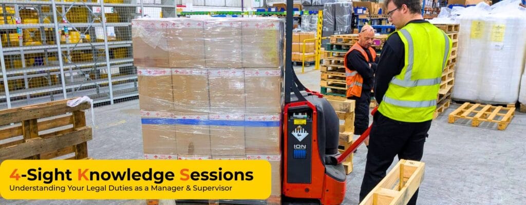 managing forklift operations | 4KS Forklift Training