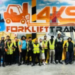 4KS Forklift Training team delivering night shift forklift training