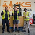 4KS Forklift Training delivering multi-truck onsite training