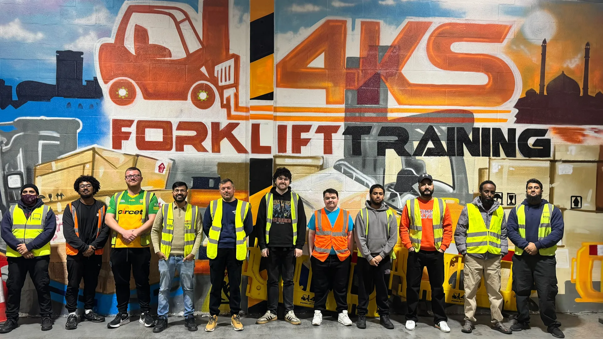 4KS Forklift Training delivering onsite forklift training in Walsall