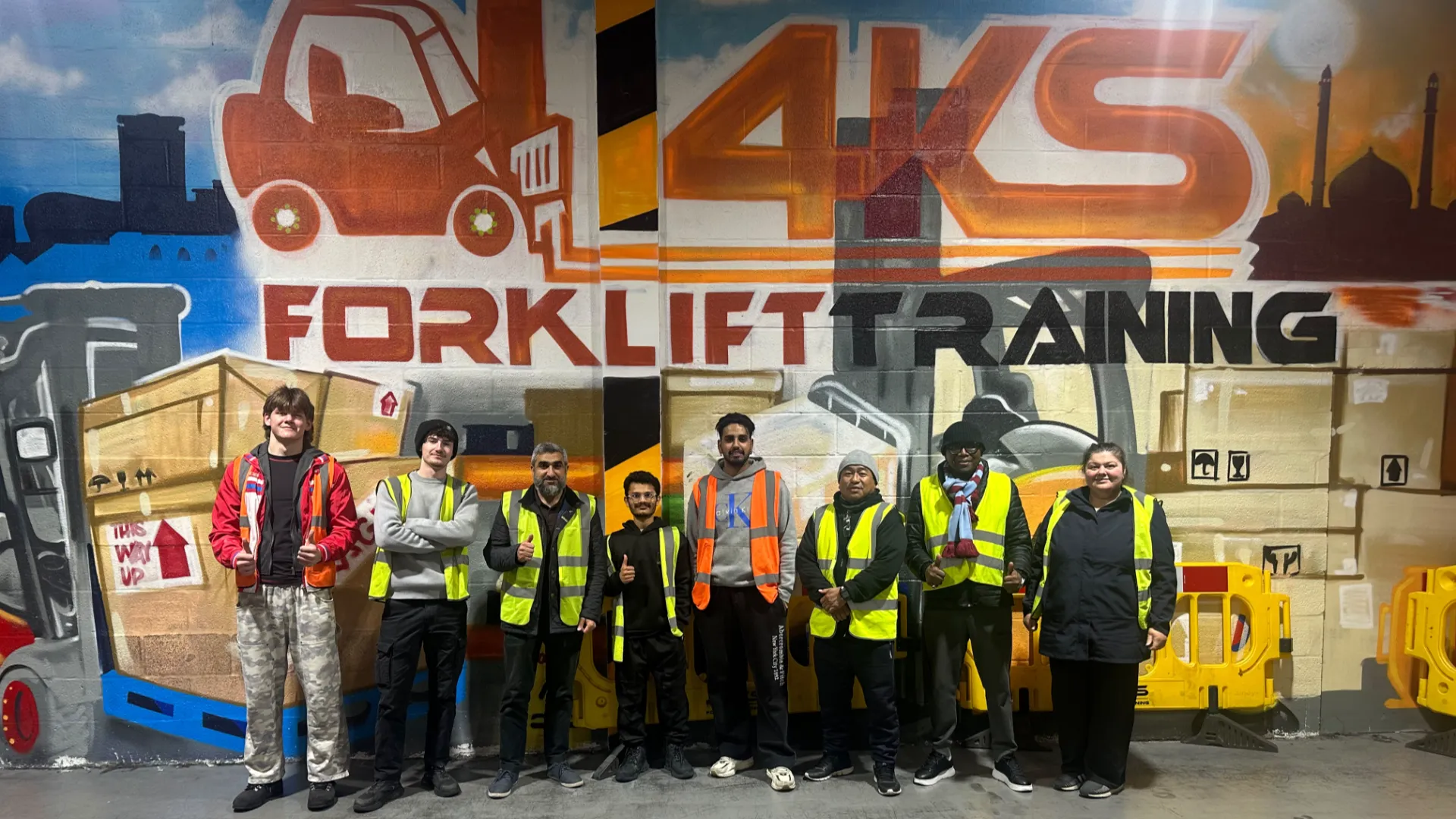 Weekly forklift training updates from 4KS